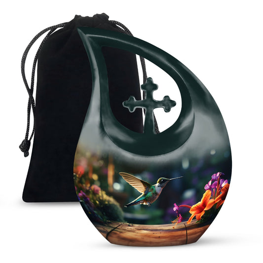 Humming Bird Memorial Urn