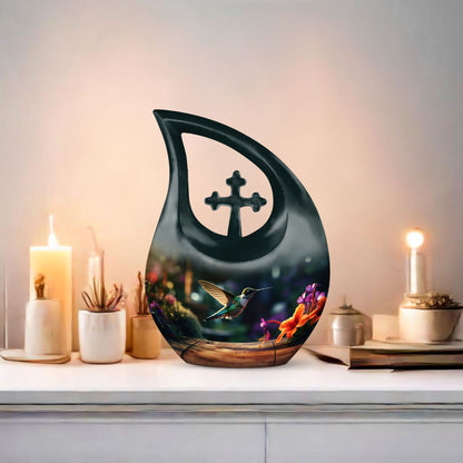 Humming Bird Memorial Urn