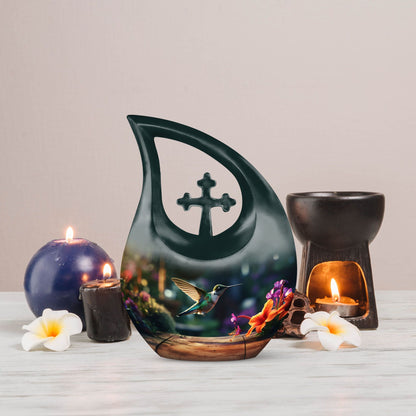 Humming Bird Memorial Urn