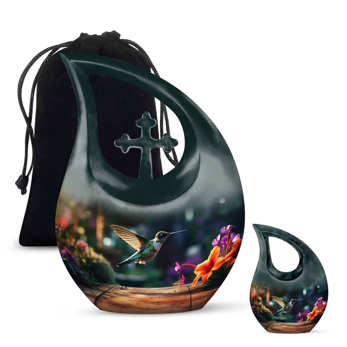 Humming Bird Memorial Urn