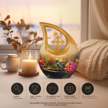 Humming Bird Cremation Urn