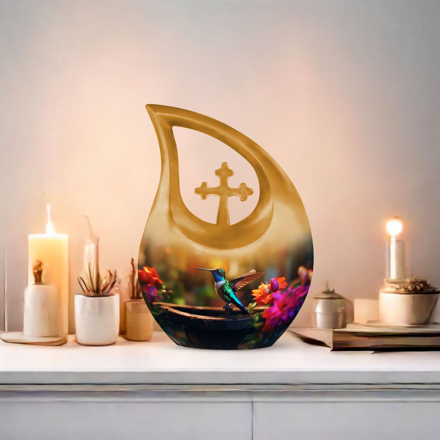 Humming Bird Cremation Urn