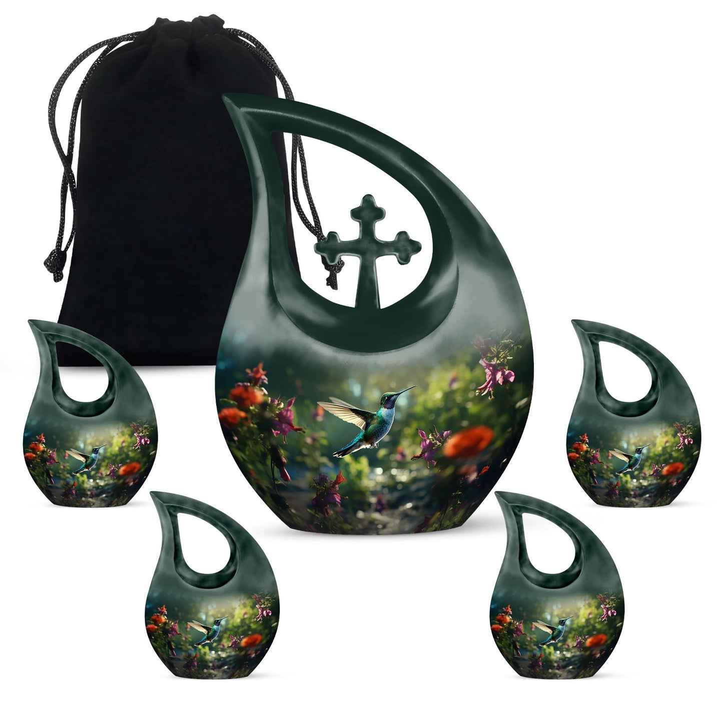 Hummingbird Urn