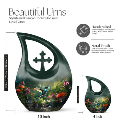 Hummingbird Urn