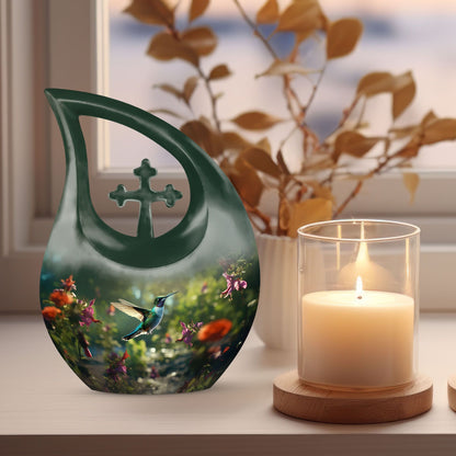 Hummingbird Urn