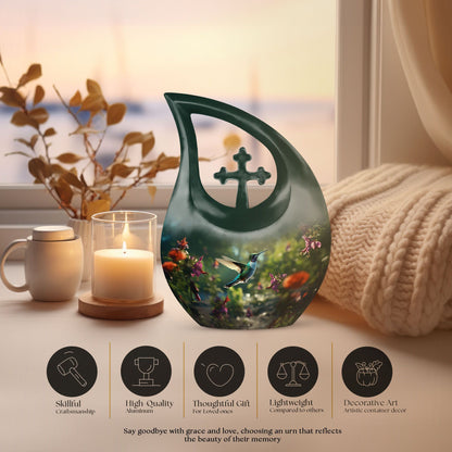 Hummingbird Urn