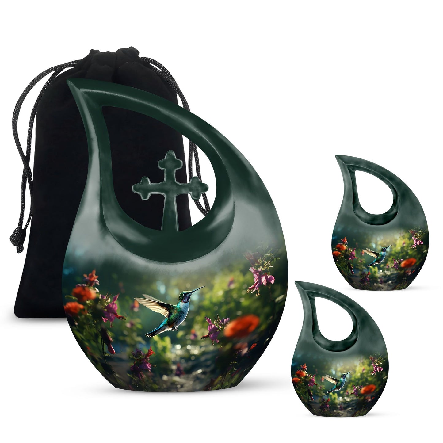 Hummingbird Urn