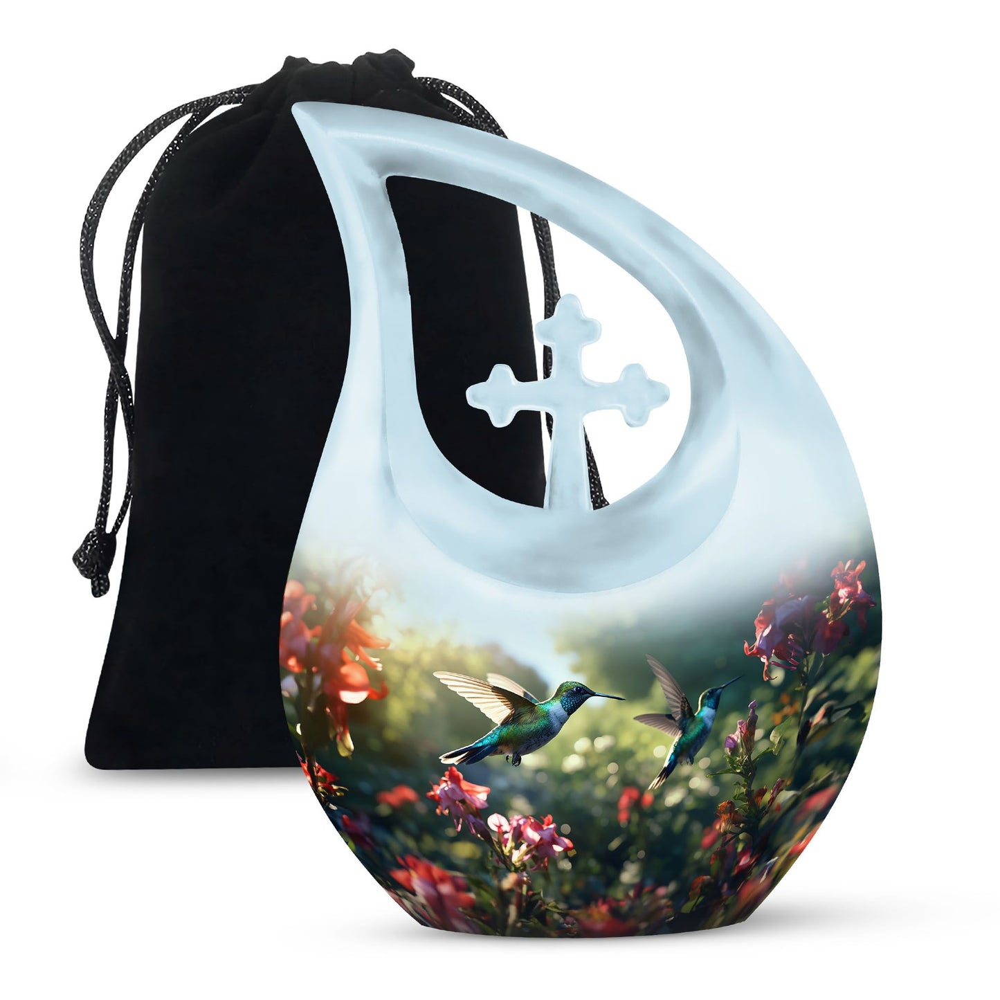 Aluminium Humming Bird Cremation Urn