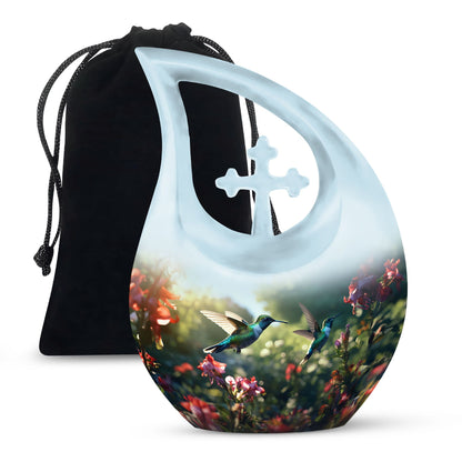 Aluminium Humming Bird Cremation Urn