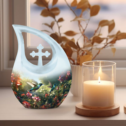 Aluminium Humming Bird Cremation Urn