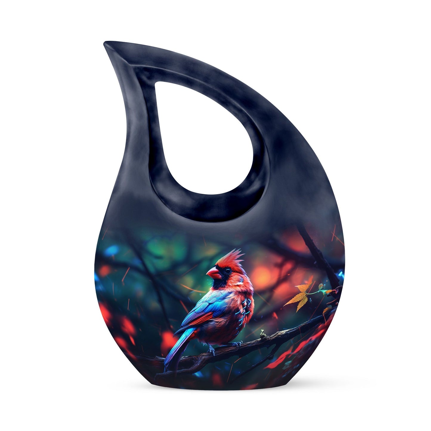 Cardinal Bird urn