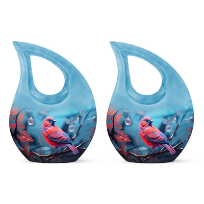Cardinal Bird Urn