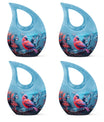 Cardinal Bird Urn