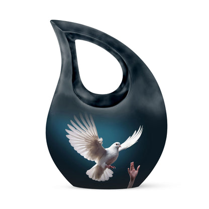 Dove Themed Memorial Urn for Ashes