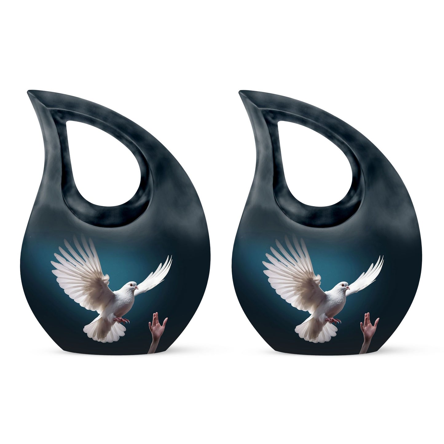 Dove Themed Memorial Urn for Ashes