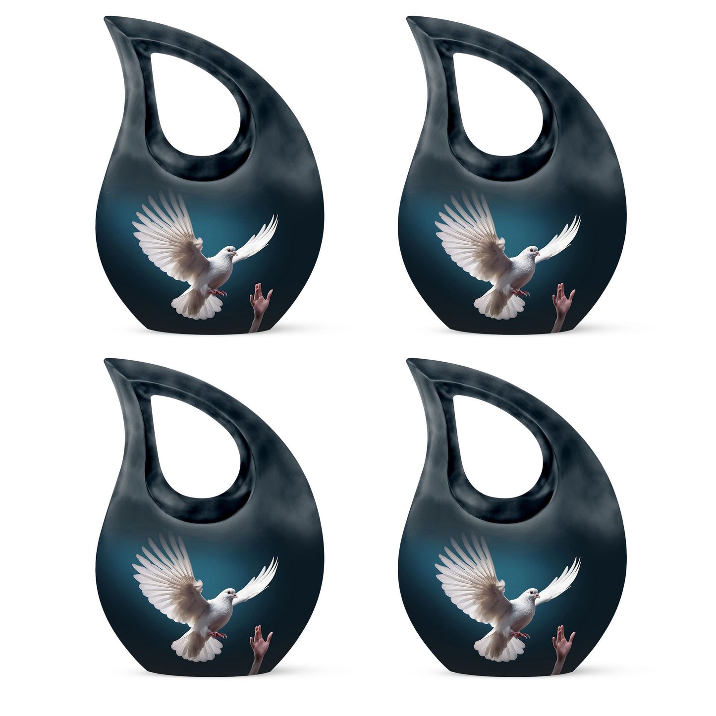 Dove Themed Memorial Urn for Ashes