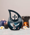 Dove Themed Memorial Urn for Ashes
