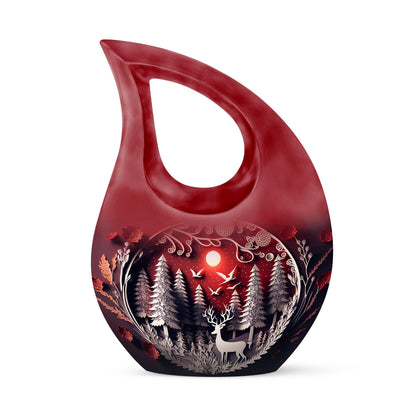 Double Paper Cut Out Urn
