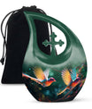 Cardinal Bird Urn