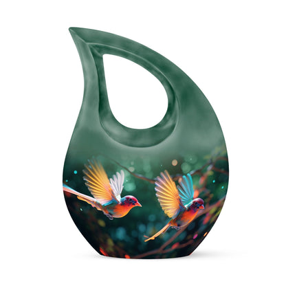 Cardinal Bird Urn