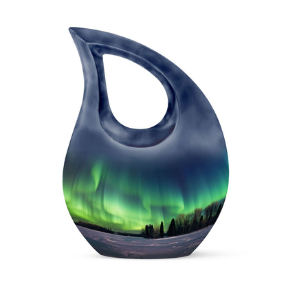 Aurora Borealis Urn