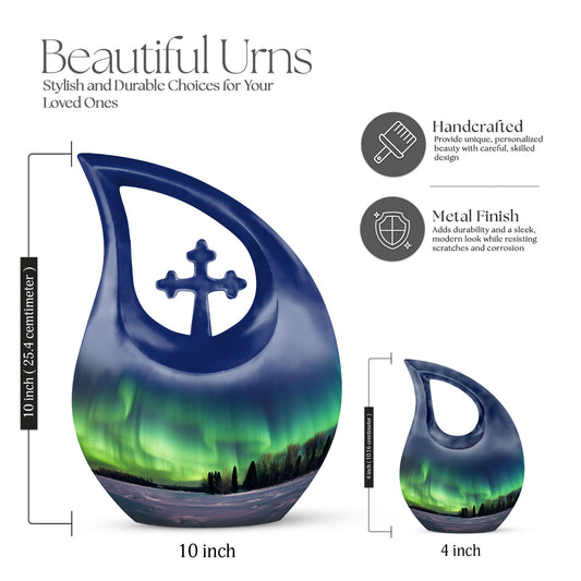 Aurora Borealis Urn