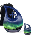 Aurora Borealis Urn