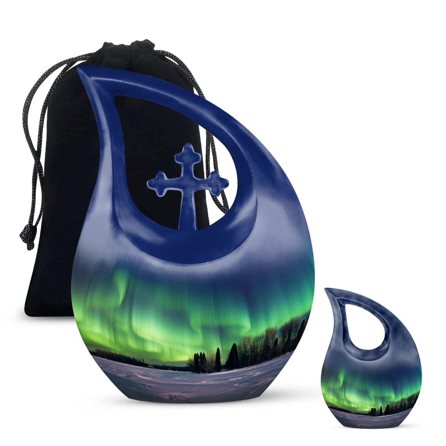 Aurora Borealis Urn