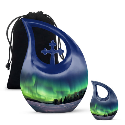 Aurora Borealis Urn