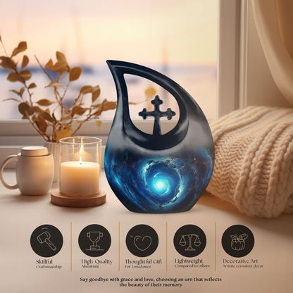 Custom 10 inch Galaxy Urn
