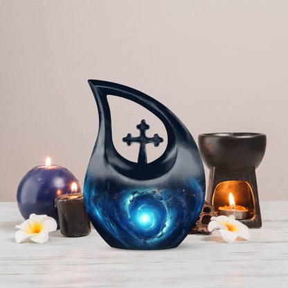 Custom 10 inch Galaxy Urn