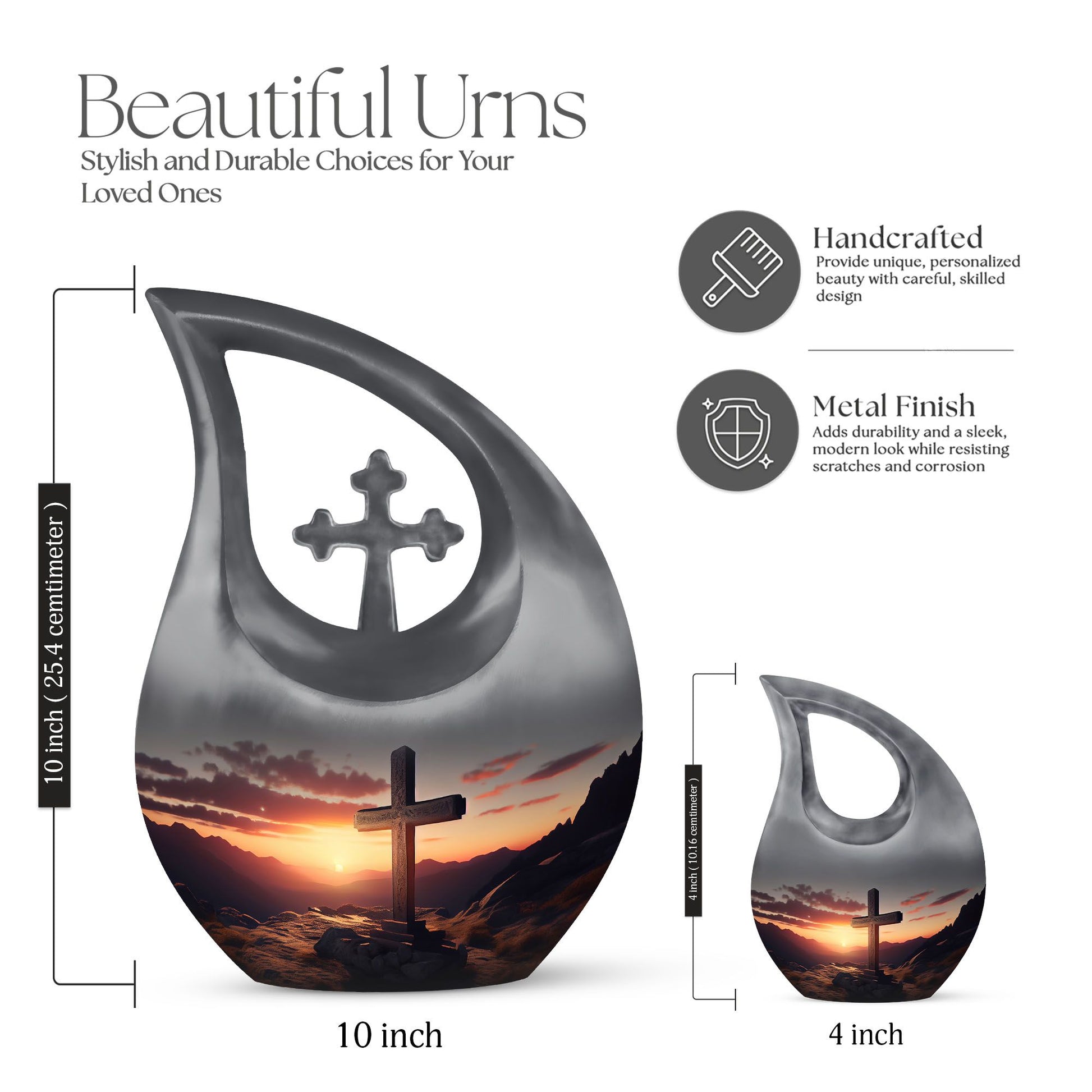 Christian Mountain Urn