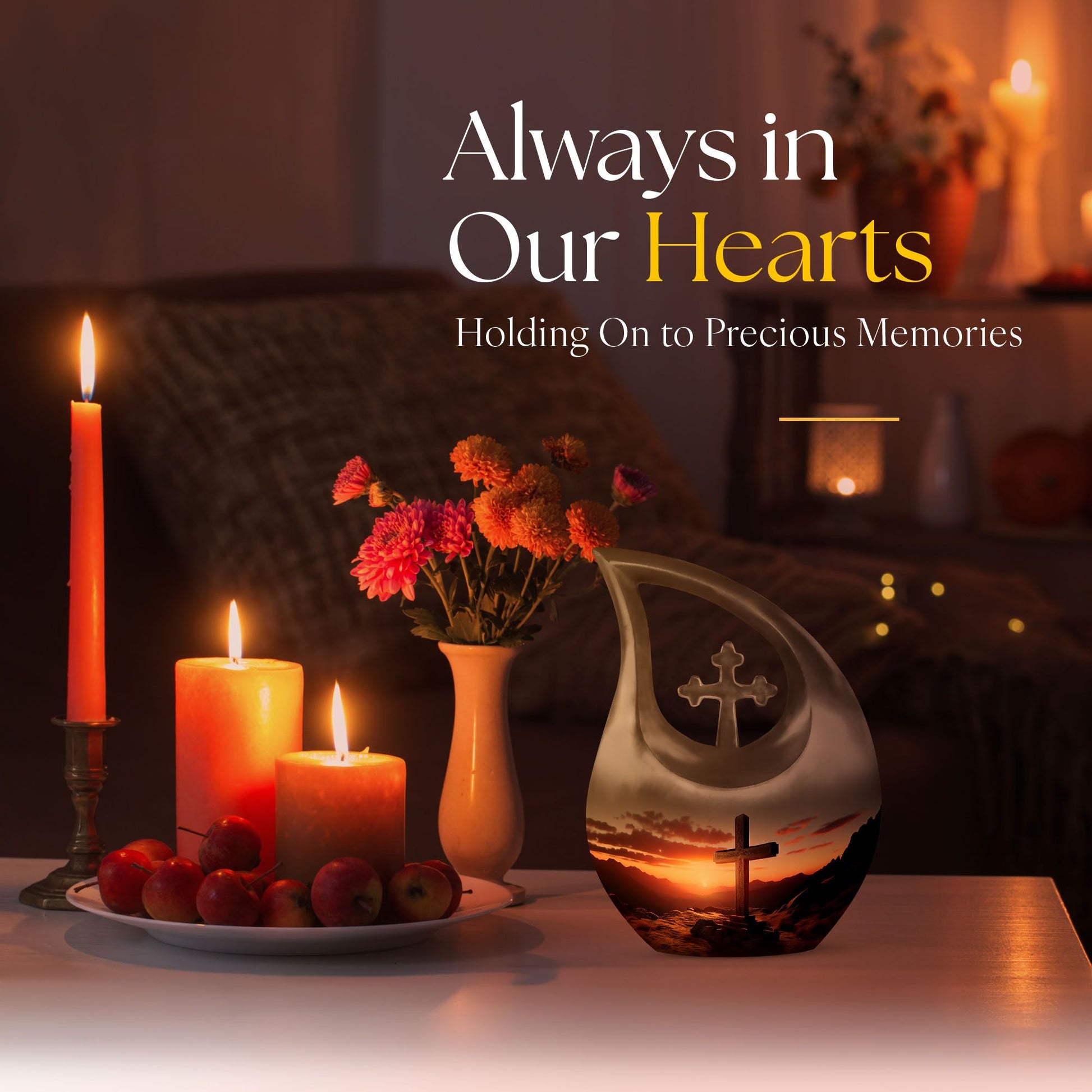 Christian Mountain Urn