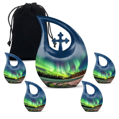 Aurora Borealis Northern Lights urn