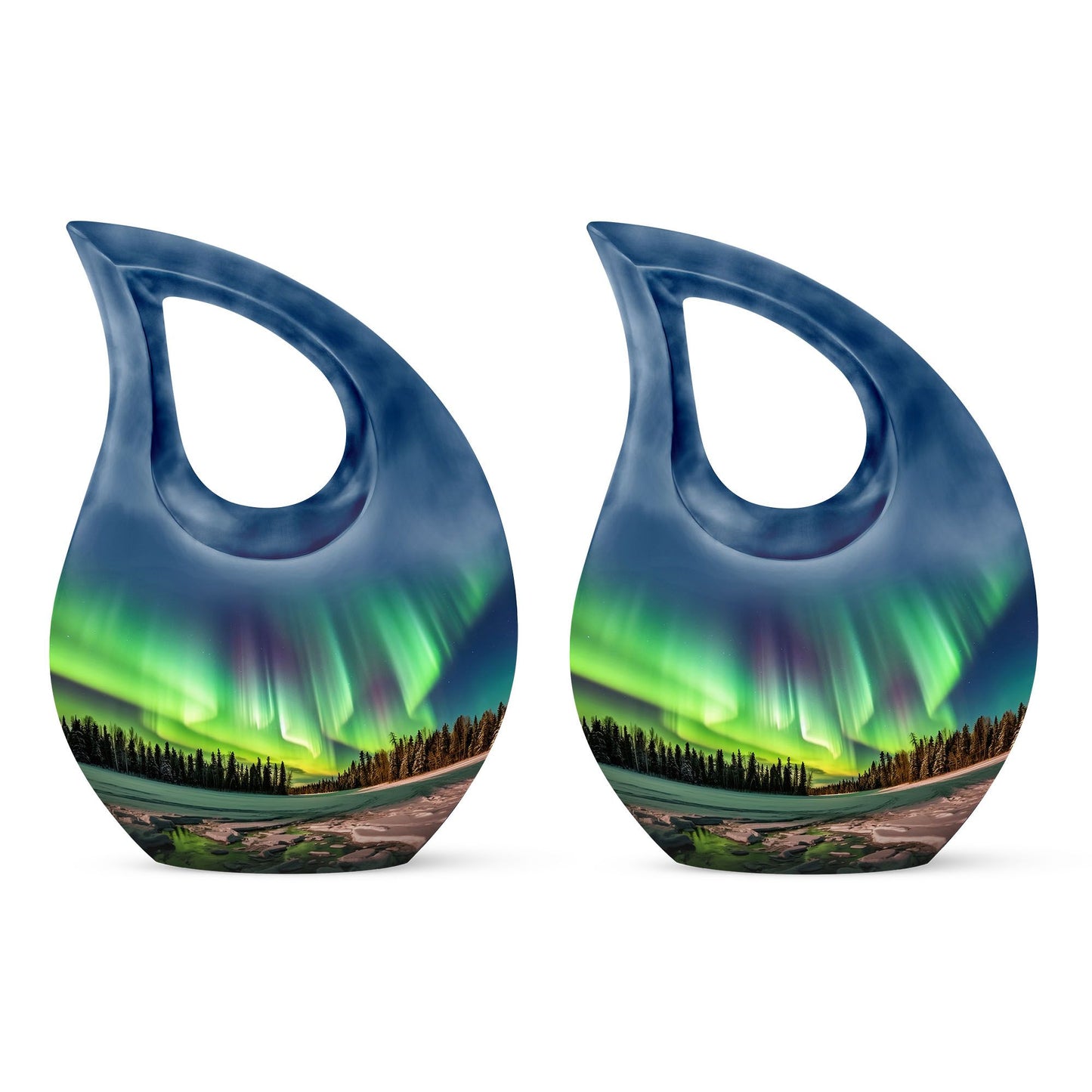 Aurora Borealis Northern Lights urn