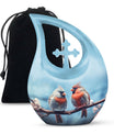 Cardinal bird Urn for Ashes