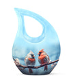 Cardinal bird Urn for Ashes
