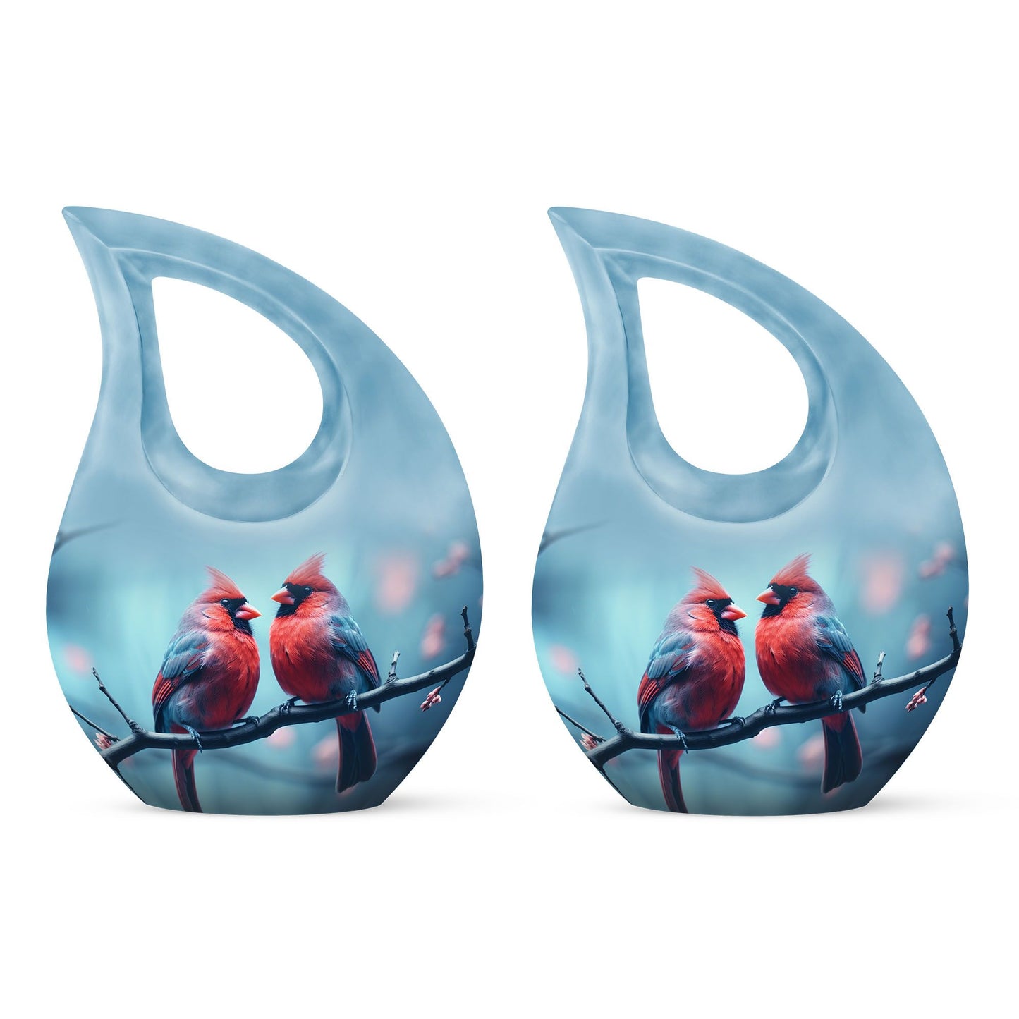 Cardinal Bird Urn