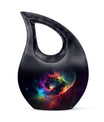 colorful Nebula Large Memorial Urn
