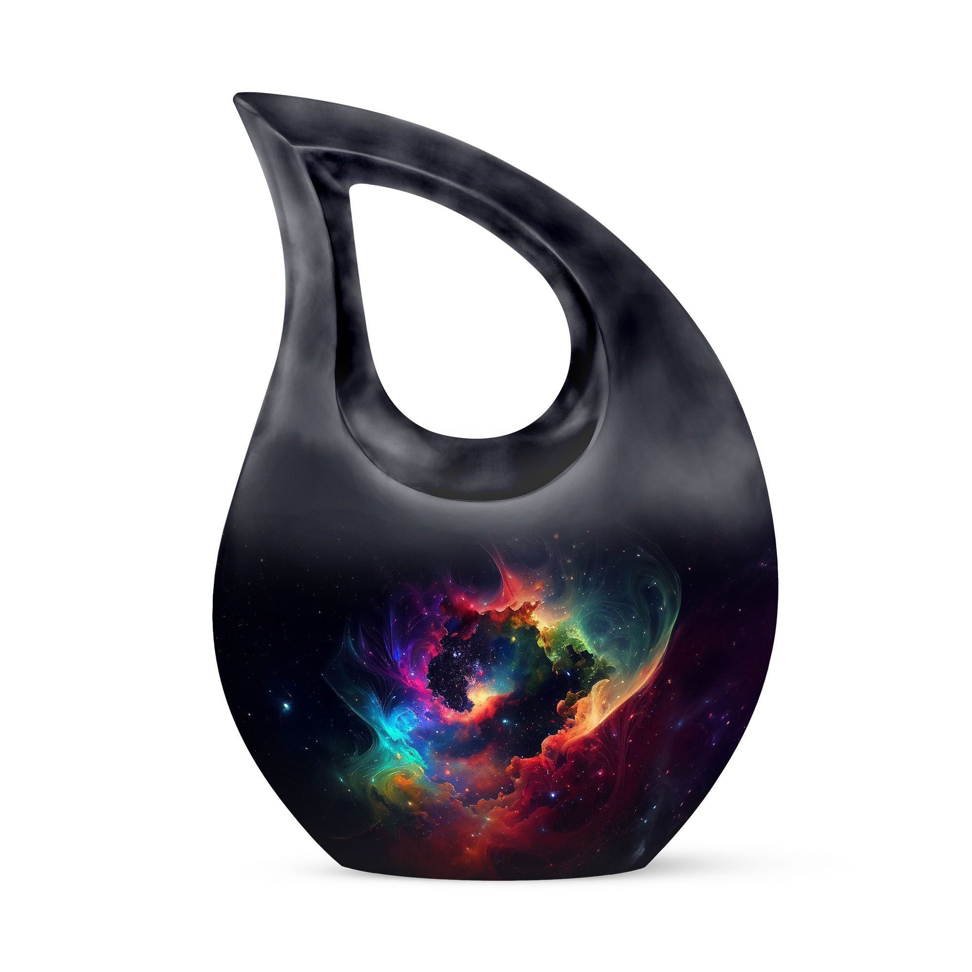 colorful Nebula Large Memorial Urn