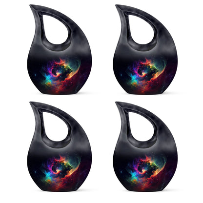 colorful Nebula Large Memorial Urn