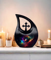 colorful Nebula Large Memorial Urn