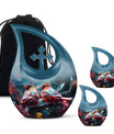 Cardinal Birds Red Leaf Cremation Urn