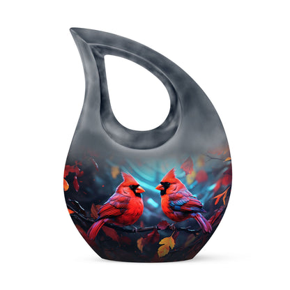 Red Cardinal_Birds Outdoor Urn