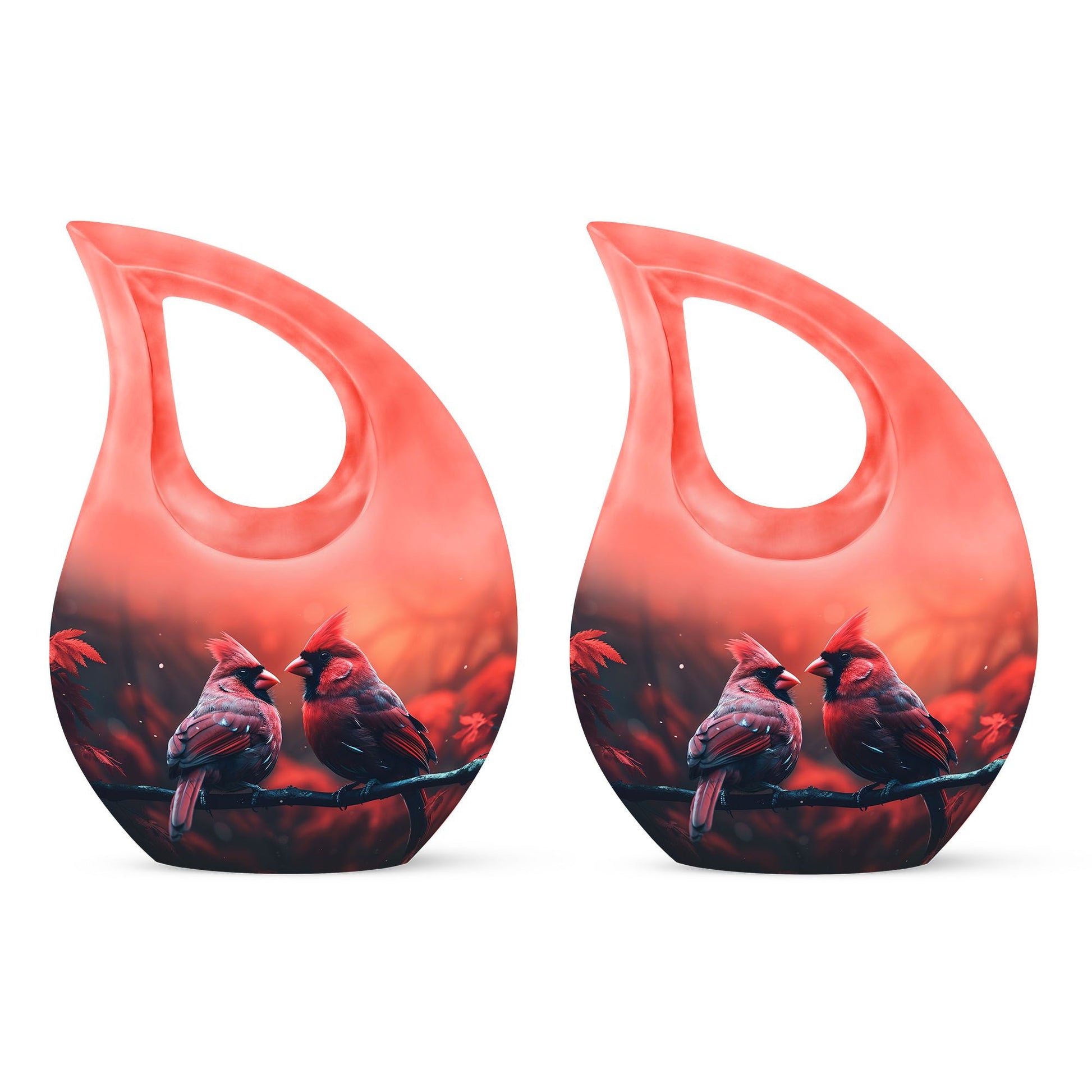 Cardinal Bird Themed Cremation Urn
