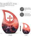 Cardinal Bird Themed Cremation Urn