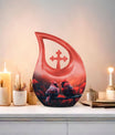 Cardinal Bird Themed Cremation Urn