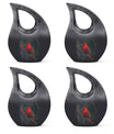 Cardinal Bird Design Large Cremation Urn