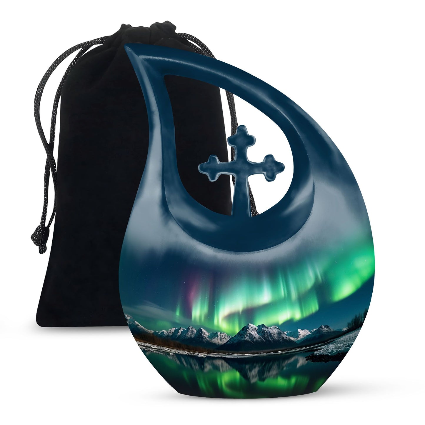 Aurora Borealis urn