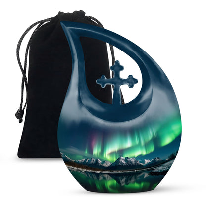Aurora Borealis urn